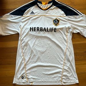 LA Galaxy, MLS, Adidas Climalite Jersey